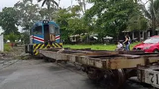 Movimiento de trenes y equipo especial en Limón