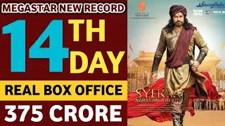 Sye Raa Narasimha Reddy Box Office Collections,Sye Raa 14th Day Collection,Sye Raa VS War
