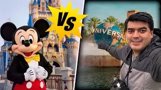 🔥 DISNEY WORLD 🆚 UNIVERSAL Orlando 🇺🇸 ✅&iquest;Cu&aacute;l es MEJOR? | Esto es lo que Necesitas Saber