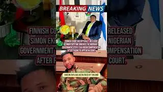 Finland court released simon ekpa. #simonekpa #africa #biafra #ibrahimtraor&eacute; #ww3 #nnamdikanu