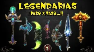 Legendarias Paso X Paso | #1| Guja de guerra de Azzinoth & Thoril´dal la furia de las Estrellas