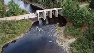 ATV Camping at One of New Brunswick's Log Driving Relics