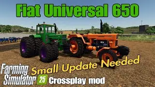 Fiat Universal 650 / FS25 crossplay mod