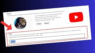 How to Change YouTube Channel Name in PC 2025