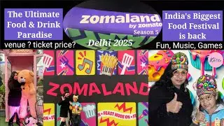 zomaland 2025 Delhi || Zomato Event at NSIC Exhibition Ground Okhla