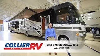 SOLD 2008 Damon Outlaw 3611 Class A Toy Hauler