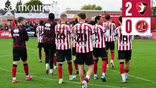 Match Highlights: Cheltenham Town 2-0 Fleetwood Town - Presented by Seymour John