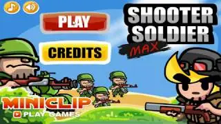 Shooter Soldier Max Game Play MINICLIP | Dooodly