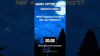 Discover Voldemort&rsquo;s Dark Lineage: Which Hogwarts Founder Was His Ancestor| Harry Potter Trivia| #32