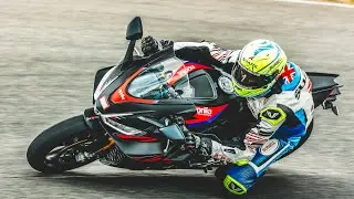 Lydden Hill onboard 19th August 2023 Aprilia RSV4 Factory 1100 Tom Ward full Road bike