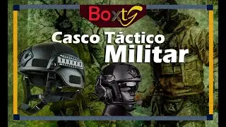 Casco Tactico Militar Raptors Combate Airsoft Ciclismo Moto | UNBOXING casco t&aacute;ctico