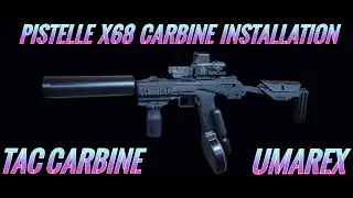 How to Modify a Pistelle X68 into a Umarex Tac Carbine Step by Step