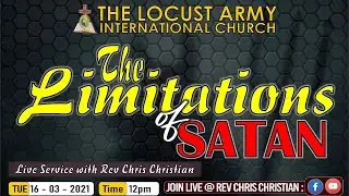 THE LIMITATIONS OF SATAN (TUE 16-03-2021)