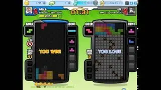 Tetris Battle (Facebook) - Becoming a God of Tetris! (Rank 110, 50/50 Stars) (Battle 2P)
