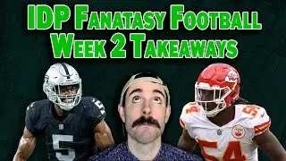 Top 5 IDP Fantasy Football Takeaways NFL Week 2