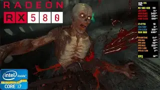 DOOM Eternal - RX 580 4GB - i7 4770 - Low - Medium - High Setting - 1080p