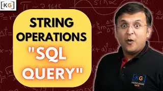 7.12 String Operation in SQL in Hindi With Example