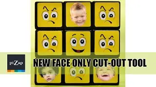 piZap's Quick Photo Editing Tutorial: New Face Only Cut-Out Tool