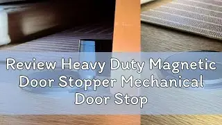 Review Heavy Duty Magnetic Door Stopper Mechanical Door Stop Adjustable Door Holder Non-punch Stick
