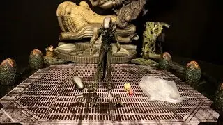 Обзор и сравнение фигурки Mafex Alien Big Chap Xenomorph