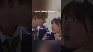 School's handsome boy save her 🤭🙀 #jdrama #japanese #lovesickellie #shorts