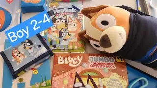 Распаковка Bluey Box Boy 2-4 с Operation Christmas Child