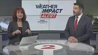 Chief meteorologist Tim Buckley gives a weather update