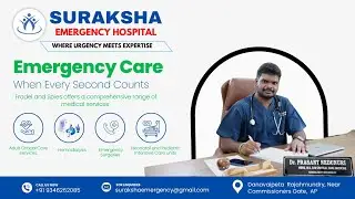Emergency Care That Saves Lives | Suraksha Emergency Hospital - Rajahmundry #surakshahospital