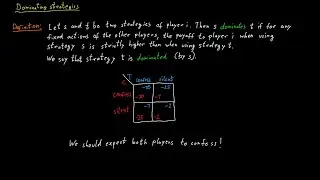 Dominating Strategies in the Prisoner's Dilemma