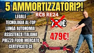 RCB RE24: 5 Ammortizzatori, Elettronica Top e Costa Solo 479&euro;! Con Assistenza in Italia