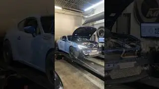 The brz from hell crazy numbers on the dyno (insane power😈) #shorts #fyp