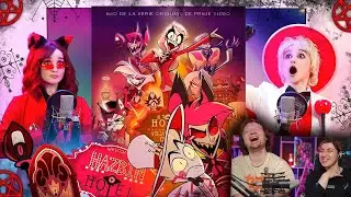 Реакция на Hazbin Hotel &ndash; Hell's Greatest Dad (кавер на русском)/(Russian cover)