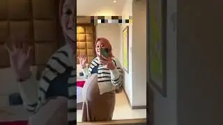 Bumil Kembar Hijab😘 #bumilbesar #pregnant #bumilkembar #mama #hamilcantik #hamil #twins #baby #bumil