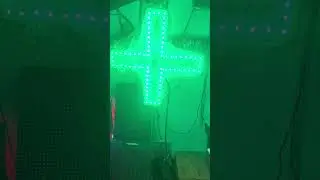 LED plus boards - Red and green color for clinic
