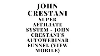 free course -  The Super Affiliate System
