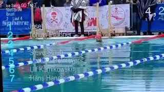 50m Ice-Breaststroke / Ice Swimming Aqua Sphere German Open 2020