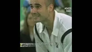 Amazing shots - Andre Agassi fastest return?