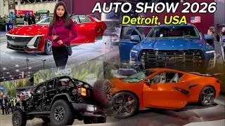 Detroit Auto Show 2026 🇺🇸 | Full Auto Show Vlog | Highlights + Complete Tour