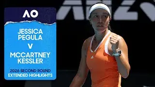 Jessica Pegula v McCartney Kessler Extended Highlights | Australian Open 2026 Second Round