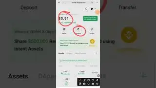 How to withdraw binance  web3 wallet dappOS offer #web3 #binance