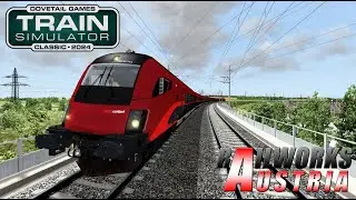 &Ouml;BB RJX (661) nach Flughafen Wien (VIE) / RWA Nordbahn Phase 3 / Train Simulator Classic