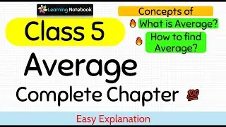 Class 5 Maths Chapter Average