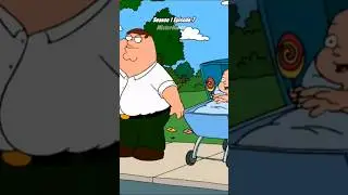 Taking candy from a baby 😂 #shorts #familyguy #petergriffin #briangriffin