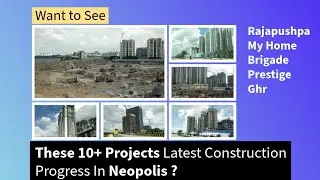 All Upcoming Residential Projects in Neopolis and It's Present Construction Progress | 📲 9110344201