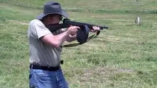 shooting a Rare 100 round Thompson Drum