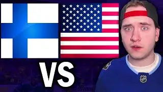 USA VS FINLAND WORLD JUNIORS LIVE REACTION!
