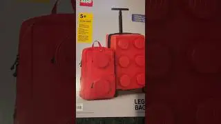 Lego brick backpack & expandable trolley #legobags #lego