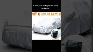 SIHANM#Hatchback#Car  with#Zipper#Door#&#Storage Bag#Snowproof#