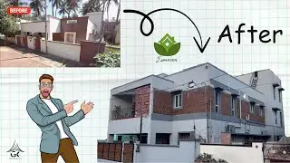 Before & After:Stunning Eco Home in Kovaipudur | Laterite Stone Architecture Minimal and Modern