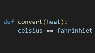 Convert Temperature in Python | Beginner(ish) tutorial